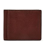 Men's Fossil Leather RFID Wallets (various designs) $19 + Free S/H