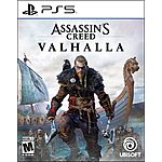 Assassin’s Creed Valhalla Standard Edition (PS5) $30 + Free Shipping