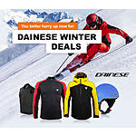 Dainese Motorbike/Wintersports/Equestrian Gear, Accessories & Apparel Up to 70% Off + Free Shipping