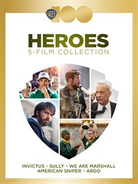Warner Bros. 100th Heroes 5-Film Bundle (HD Digital Films; MA): Sully, Argo, American Sniper, Invictus & We Are Marshall $9.99 via Microsoft Store