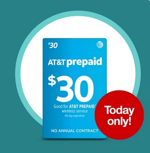 10% Off Wireless Prepaid Airtime Cards: AT&T, T-Mobile, Verizon, Boost Mobile, Cricket Wireless, Simple Mobile & More via Target (Valid 7/10)