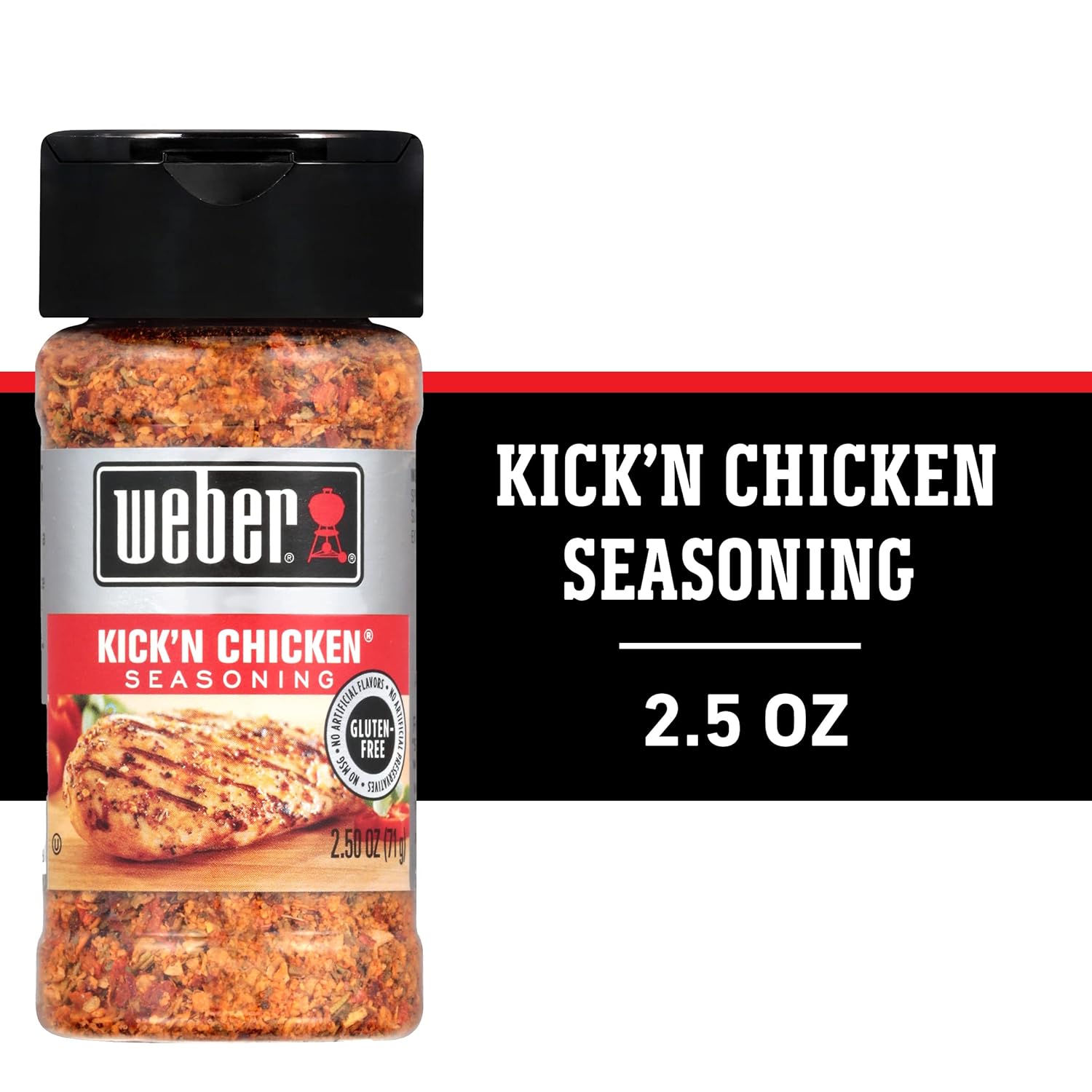 2.5-Oz Weber Kick'n Chicken Seasoning Shaker