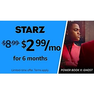 How to activate online starz on amazon prime