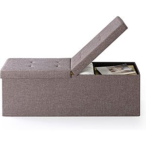 Otto & ben 45 storage hot sale ottoman