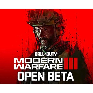 Call of Duty: Modern Warfare III Open Beta Access (PS4/PS5, Xbox One/X
