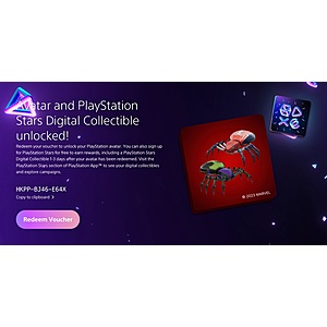 PlayStation Wrap Up 2023 + Free Avatar W/Code + PlayStation Stars