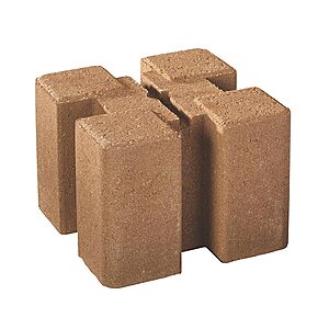 Oldcastle 5.5-in H x 7.75-in L x 7.75-in D Tan Concrete Retaining Wall Block $2.50 @lowes