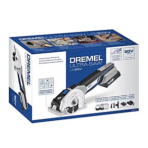 Select Home Depot Stores: Dremel US20V Max Cordless Compact Ultra Saw Kit $68 (Availability/Stock May Vary)