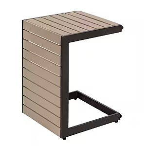 Hampton Bay Fern C Shape Metal Outdoor Side Table (15.75"x21.65"x15.75") $19.75 + Free S/H