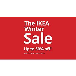 IKEA Black Friday deals Save up to 50% this Black Friday at The IKEA Winter Sale