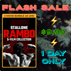Rambo: The Complete 5-Film Collection (Digital 4K UHD) $10 