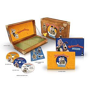 Wallace & Gromit: The Complete Cracking Collector's Edition (4K Ultra HD + BR) $79.70 + Free S/H
