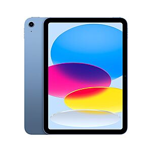 Micro Center: 128GB 11" Apple iPad A16 Chip Wi-Fi Tablet (Blue) $314.99 + Free Store Pickup at Micro Center