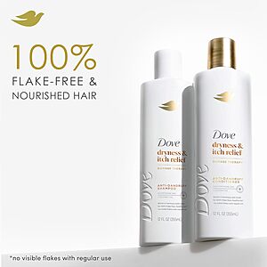 12oz. Dove Dryness & Itch Relief Damage Therapy Anti-Dandruff Shampoo $1.65 w/ Subscribe & Save