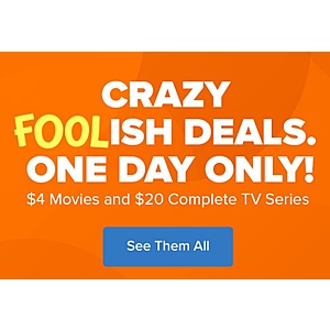 Digital 4K/HDX: Select Movies , Select Complete TV Series : Breaking Bad  & Many More Options
