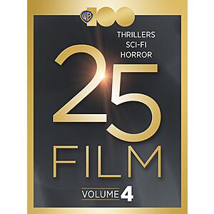 Warner Bros 25-Film Thrillers, Sci-Fi & Horror: Volume 4 (Digital HDX Films) 