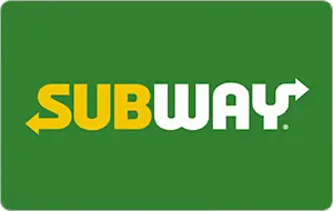 $25 Subway eGift Card (Digital Delivery) $20
