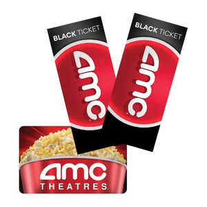 Costco Members: 2x AMC Theatres Standard/Digital eMovie Black Tickets + $20 AMC eGift Card $34.99 via Costco Wholesale