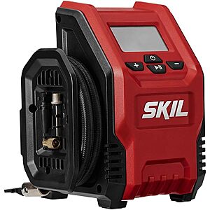 SKIL PWR CORE 12V Compact Tire Inflator (Tool Only) $29 + Free Shipping w/ Prime or on $35+