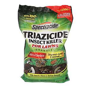 10-Lbs. Spectracide Triazicide Granules Insert Killer for Lawns/Treatment $5 + Free S/H