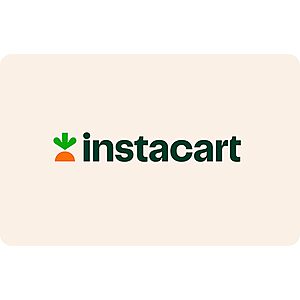 0 Instacart eGift Card (Email Delivery) 