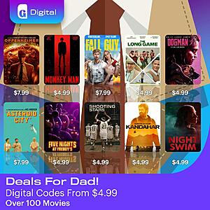 Gruv's Father's Day 4K UHD/HD Digital Film Sale: Monkey Man, Five Nights at Freddy's from .75 & Many More