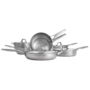 Costco Members: 12-Piece Calphalon Premier 3-Ply Stainless Steel Cookware Set w/ Ergonomic Tempered Glass Lids $139.99 + Free Shipping via Costco