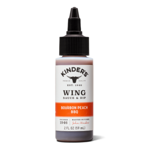 Select Walmart Locations: 2-Ounce Kinder's Bourbon Peach BBQ Wing Sauce and Dip $0.10 + Free Store Pickup
