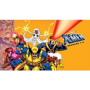 Marvel Comics: X-Men: The Complete 1992-1997 Animated Series (Digital SD TV Show) $17.99 via AppleTV
