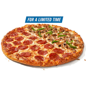 Domino's Pizza: Build Your Own Large Pizza w/ Any Toppings & Crust (7 Toppings)  (Pricing May Vary By Location)
