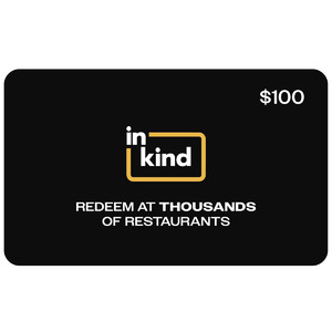 Costco Members - InKind Egift Card ($100 value) - $65 (email delivery)