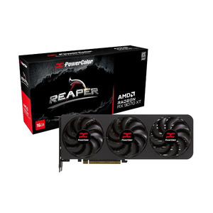 PowerColor Radeon RX 9070 XT Reaper Triple Fan 16GB GDDR6 PCIe 5.0 Graphics Card 0 + Free Store Pickup Only