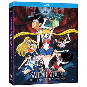 Sailor Moon: 3-Film Collection (1993-1995) (Blu-Ray) .50