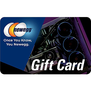  Newegg eGift Card +  Newegg Promotional eGift Card (Email Delivery) 