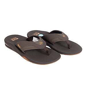 Costco Members: Men's Reef Fanning Flip Flop (Black or Brown) $25 + Free S/H