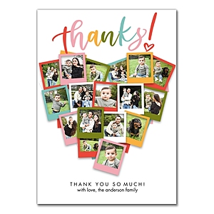Walgreens Photo Offer: Set of 6 5"x7" Custom Premium Photo Card (various design) Free to Claim + Free Same-Day Pickup Only (Valid thru 10/24)