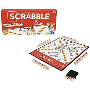 Scrabble Classic Board Game $8.50 + Free Shipping w/ Prime or on $35+
