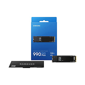 Samsung 990 EVO Plus TLC M.2 Solid State Drive SSD: 4TB  or 1TB  + Free Store Pickup Only