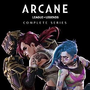 Arcane: League of Legends: The Complete Series (2021) (Digital HD Anime TV Show) $14.99 via AppleTV