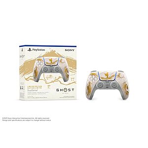 Sony PlayStation DualSense Wireless Controller (Ghost of YÅ�te Limited Edition) $65 + Free S/H