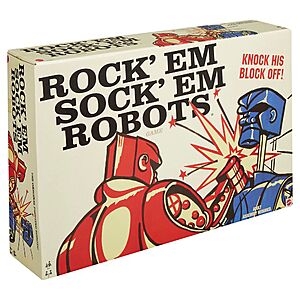 Classic Rock 'Em Sock 'Em Robots Arena Playset $10 