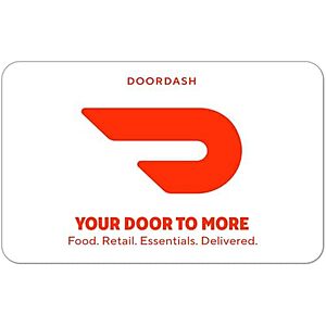BJs Wholesale: $100 DoorDash Gift Card (Digital) $79.99