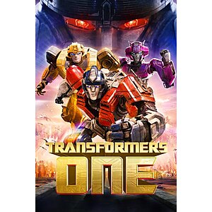 Transformers One (Digital 4K UHD Animated Film) 