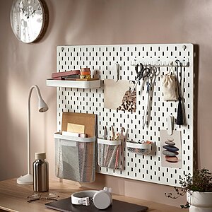IKEA Family Offer: All SKÅDIS Products: Pegboards, Hooks, Shelves, Baskets 20% Off & More + Free Store Pickup