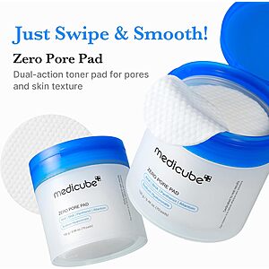 70-Count Medicube Exfoliating Toner Facial Pads (various toners) $14.35 w/ Subscribe & Save