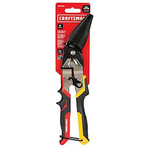 11" Craftsman Offset Long Cut Aviation Snips Hand Tool $12 