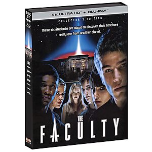 The Faculty: Collector's Edition (1998) (4K Ultra HD + Blu-Ray) $22.50 