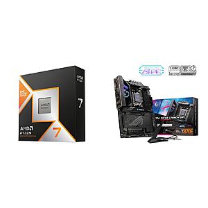 AMD Ryzen 7 9850X3D + MSI MPG X870E Motherboard + Corsair M75 RGB Gaming Mouse $650 & More + Free S/H