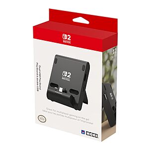 Hori Dual USB Portable PlayStand for Nintendo Switch 2 Console $20 