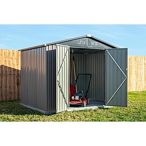 Cover-It 8'x6' Metal Outdoor Galvanized Steel Storage Shed $89.90 or Less + Free Store Pickup Only